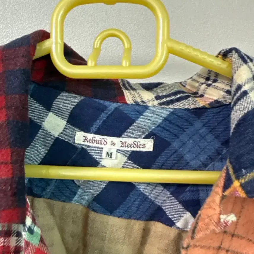 [BUNJANG] Needles Patchwork Pattern Shirt / 니들즈 패턴셔츠