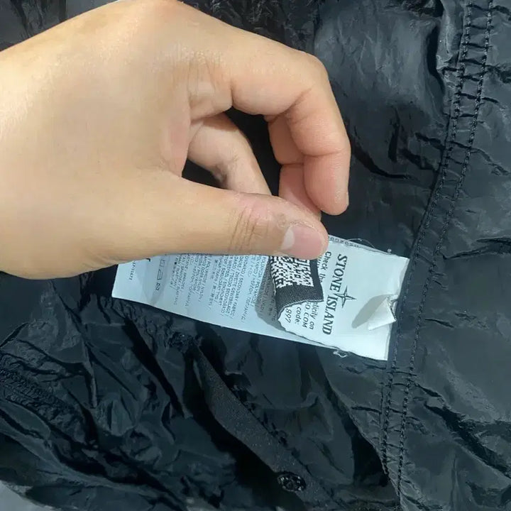 [BUNJANG] Stone Island 18SS Nylon Jacket Black XL / 스톤아일랜드 18ss 나일론자켓 블랙 xl
