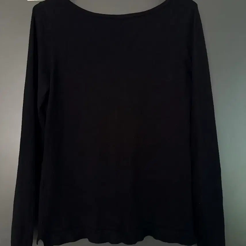 [BUNJANG] Round Neck Cardigan Spring/Fall Basic Black / 라운드넥 가디건 간절기용 봄가을용 55, M