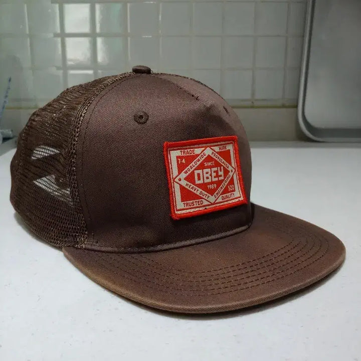 [BUNJANG] OBEY Mesh Snapback Baseball Cap / 오베이 OBEY / 캡 모자 / 볼캡 야구 모자 망사 / 스냅백