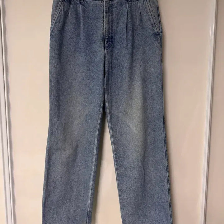 [BUNJANG] Lee Light Wash Wide Denim Pants / LEE 연청 와이드 데님 팬츠