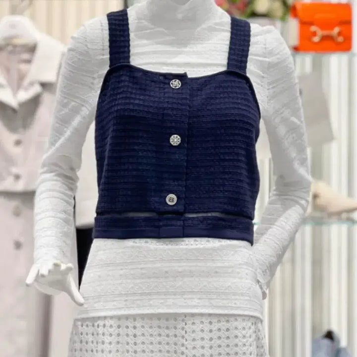 [BUNJANG] JUKE Bustier Knit Top / 주크 뷔스티에 니트