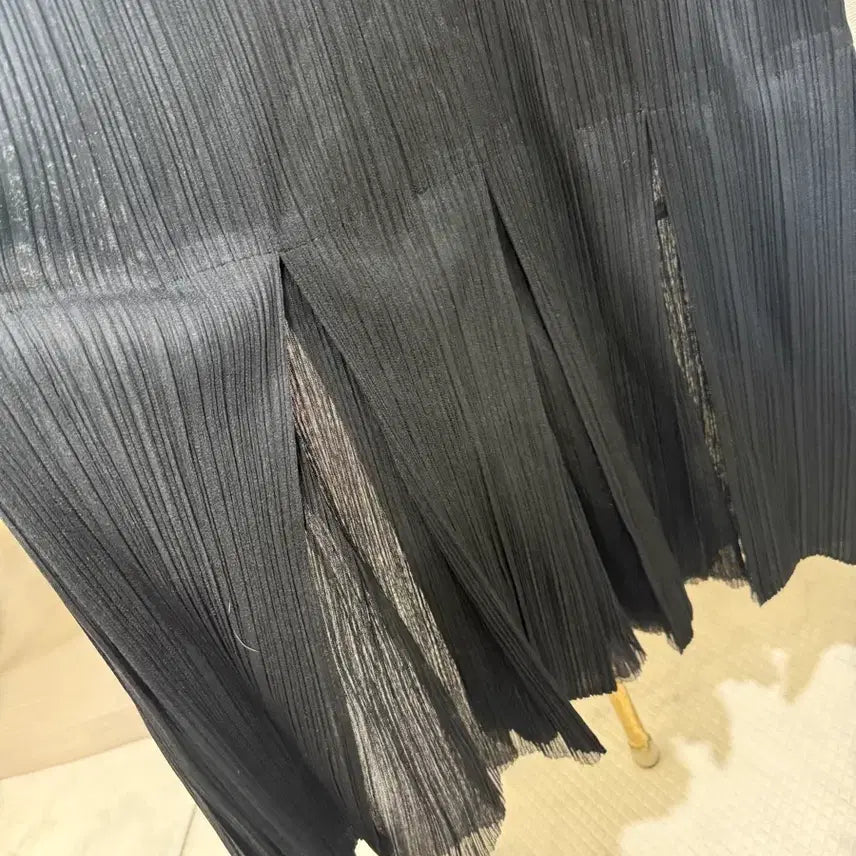 [BUNJANG] Pleats Please Black Dress / 플리츠플리즈 블랙원피스