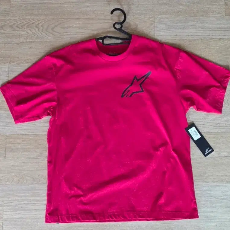 [BUNJANG] Alpinestars Hot Pink Cotton T-Shirt / 알파인스타 면티 입니다