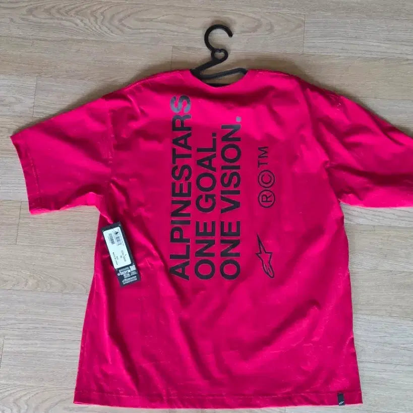 [BUNJANG] Alpinestars Hot Pink Cotton T-Shirt / 알파인스타 면티 입니다