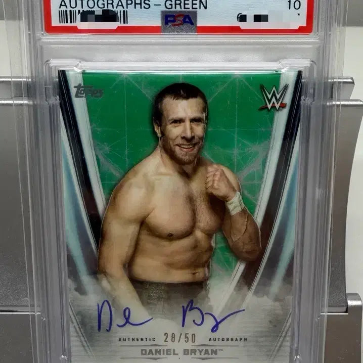 [BUNJANG] Daniel Bryan On Auto 50 Limited PSA 10 Photocard / PSA10) (pop2) 데니얼 브라이언 온오토 50한정 WWE