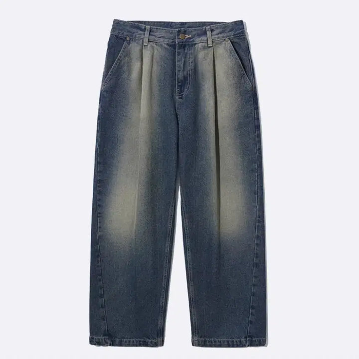 [BUNJANG] Je-mot Liquid Wide Balloon Denim Pants Western Blue SOLP2460 Size 34 / 제멋 리퀴드 와이드 벌룬 데님팬츠 웨스턴블루 SOLP2460 34 판매