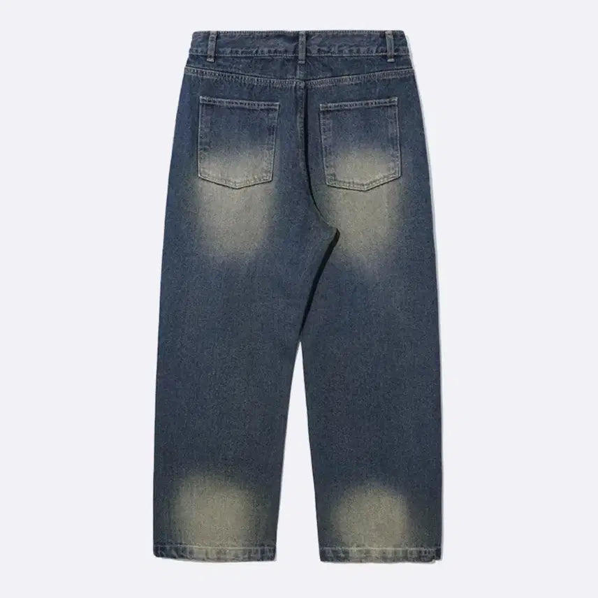 [BUNJANG] Je-mot Liquid Wide Balloon Denim Pants Western Blue SOLP2460 Size 34 / 제멋 리퀴드 와이드 벌룬 데님팬츠 웨스턴블루 SOLP2460 34 판매