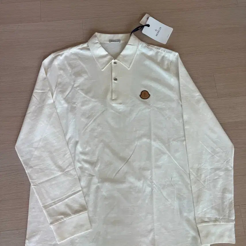 [BUNJANG] Moncler Long Sleeve Polo Shirt / 몽클레르 폴로 긴팔
