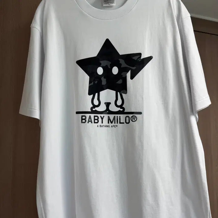 [BUNJANG] BAPE Baby Milo Star T-Shirt / (정품) 베이프 베이비 마일로 별 티셔츠