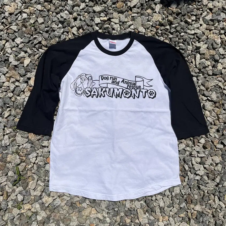 [BUNJANG] United Athle 7-Sleeve Raglan Graphic T-Shirt / United Athle 7부 나염 나그랑(실측확인)