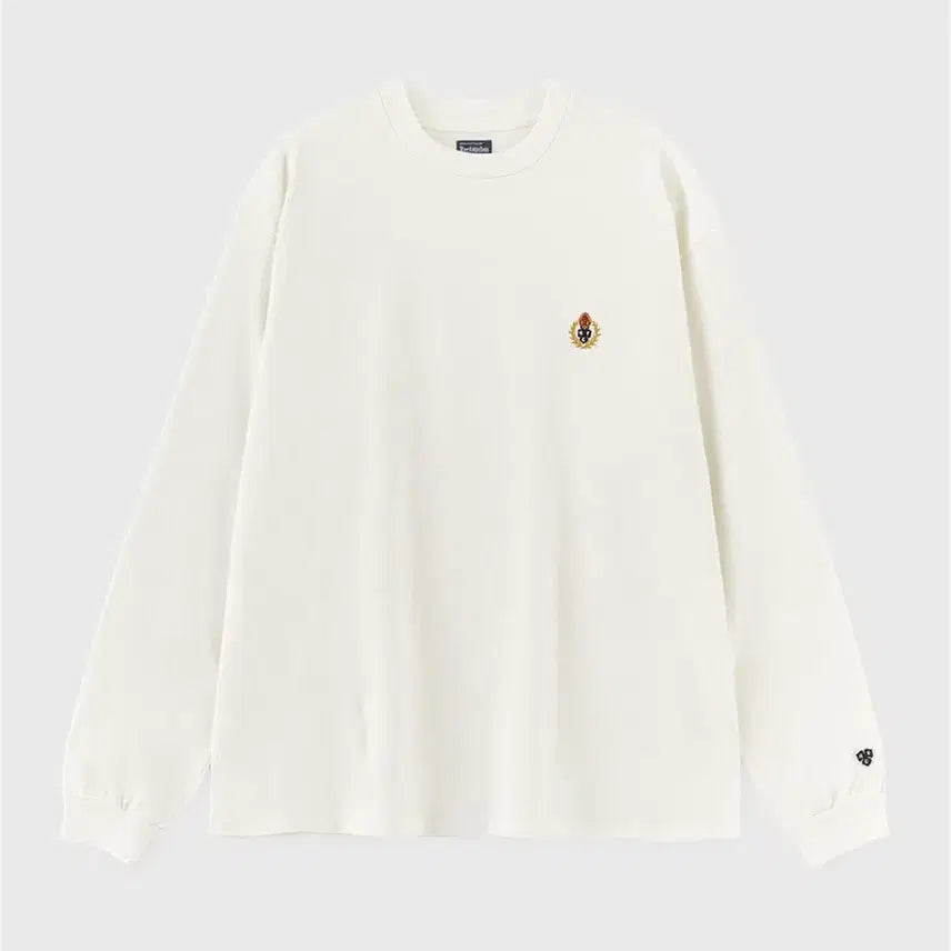 [BUNJANG] Heritage Floss Washed Long Sleeve T-shirt White M / 헤리티지플로스 롱슬리브(m)