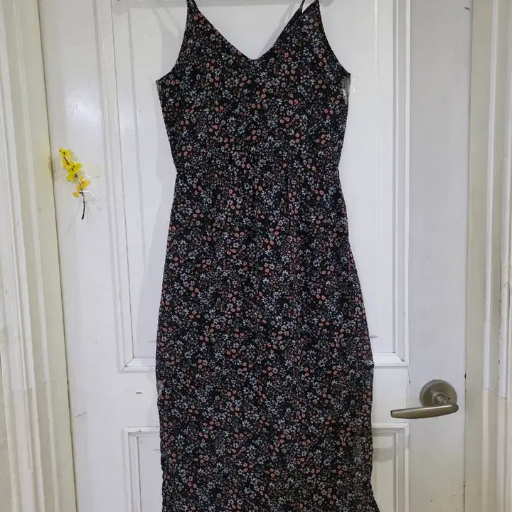 [BUNJANG] H&amp;M Layered Chiffon Long Dress / 에치엠  레이어드  쉬폰  롱원피스   깨끗해요  가슴단면