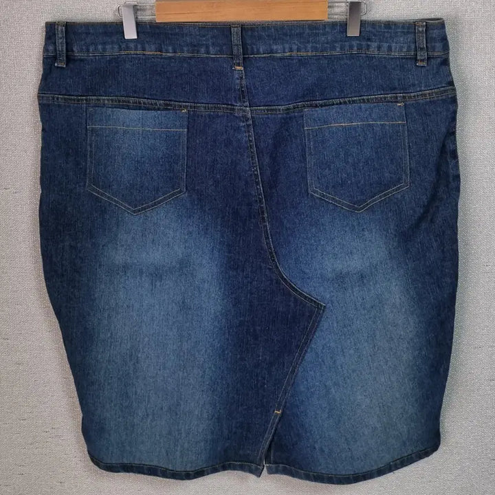 [BUNJANG] Adolfo Plus Size Denim Skirt / 빅사이즈) ADOLFO 청스커트 데님스커트