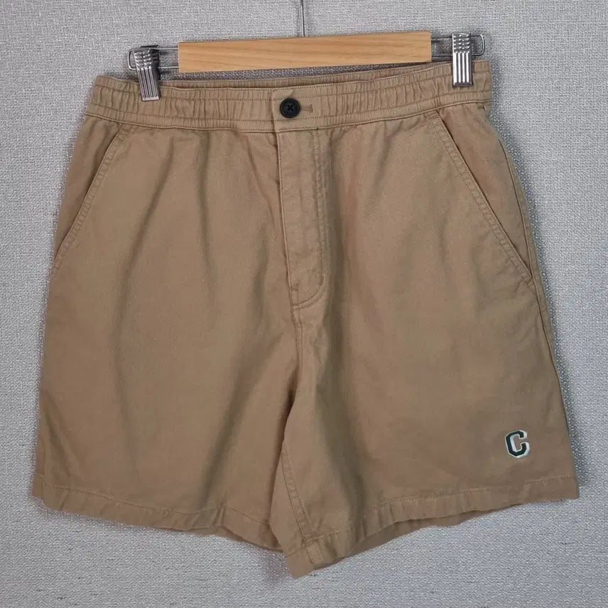 [BUNJANG] Covernat Brown 100% Cotton Shorts / S ) 커버낫 브라운 코튼100% 반바지