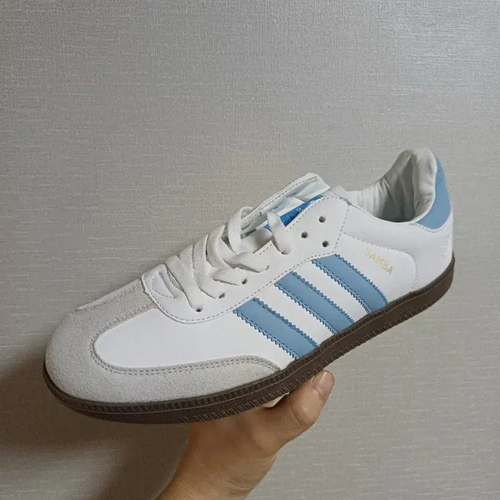 [BUNJANG] Adidas Samba Sky Blue 275 / (새상품) 아디다스 삼바 스카이블루 275