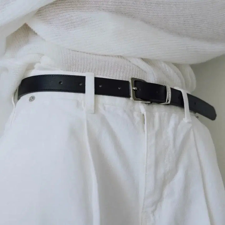 [BUNJANG] URAGO 22mm Cowhide Leather Belt / 유라고 소가죽 벨트 22mm