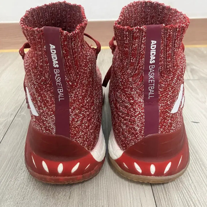 [BUNJANG] Adidas Crazy Explosive Red/White Knit Basketball Shoes Size 265 / 아디다스 크레이지 익스플로시브 265