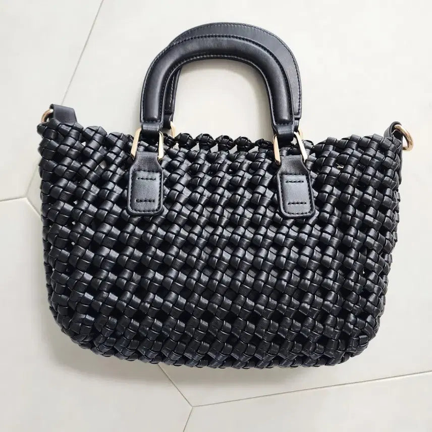 [BUNJANG] Catherine Andre Shoulder Bag Black 24RC002 New / 캐서린안드레 여성 숄더백 블랙 24RC002 새상품