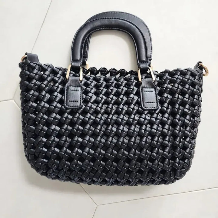 [BUNJANG] Catherine Andre Shoulder Bag Black 24RC002 New / 캐서린안드레 여성 숄더백 블랙 24RC002 새상품
