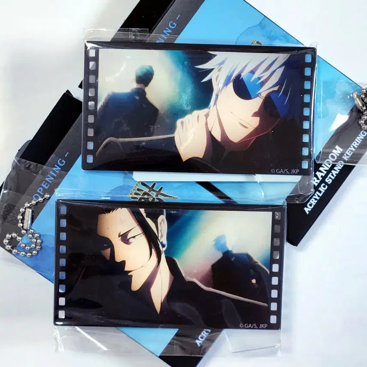 [BUNJANG] Jujutsu Kaisen: Hidden Inventory / Premature Death Gojo Satoru &amp; Geto Suguru PopUp Acrylic Charm &amp; Stand Set / 주술회전 회옥옥절 고죠 게토 팝퍼블 아크릴 키링 겸 스탠드