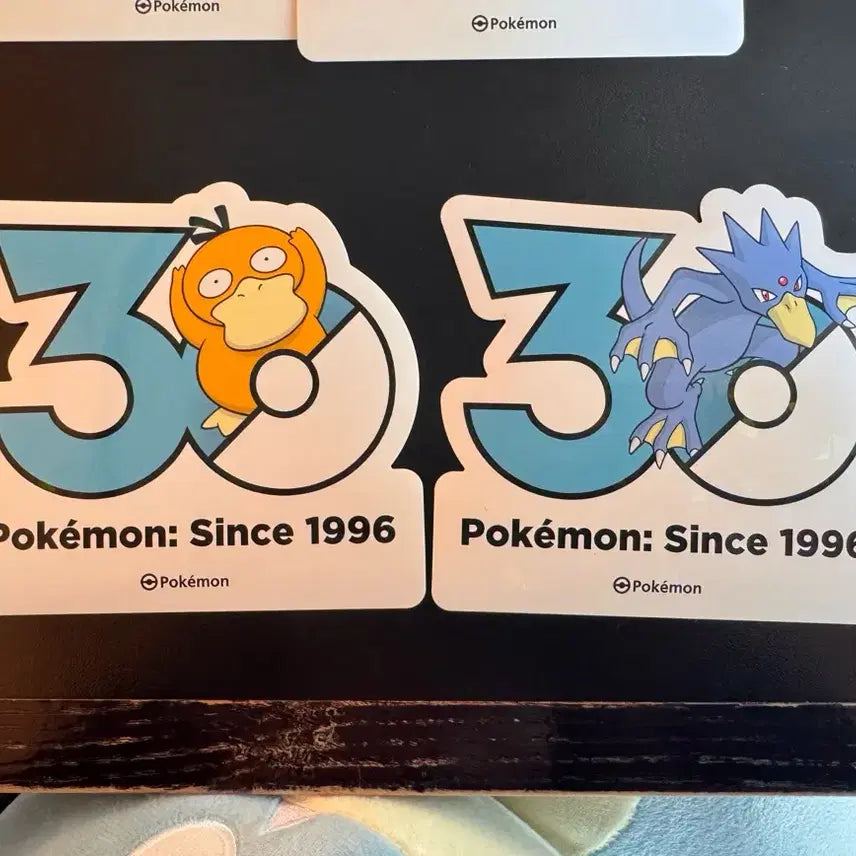 [BUNJANG] Pokemon 30th Anniversary Golduck Sticker Bundle Set / 포켓몬 30주년 스티커 고라파덕, 골덕 일괄