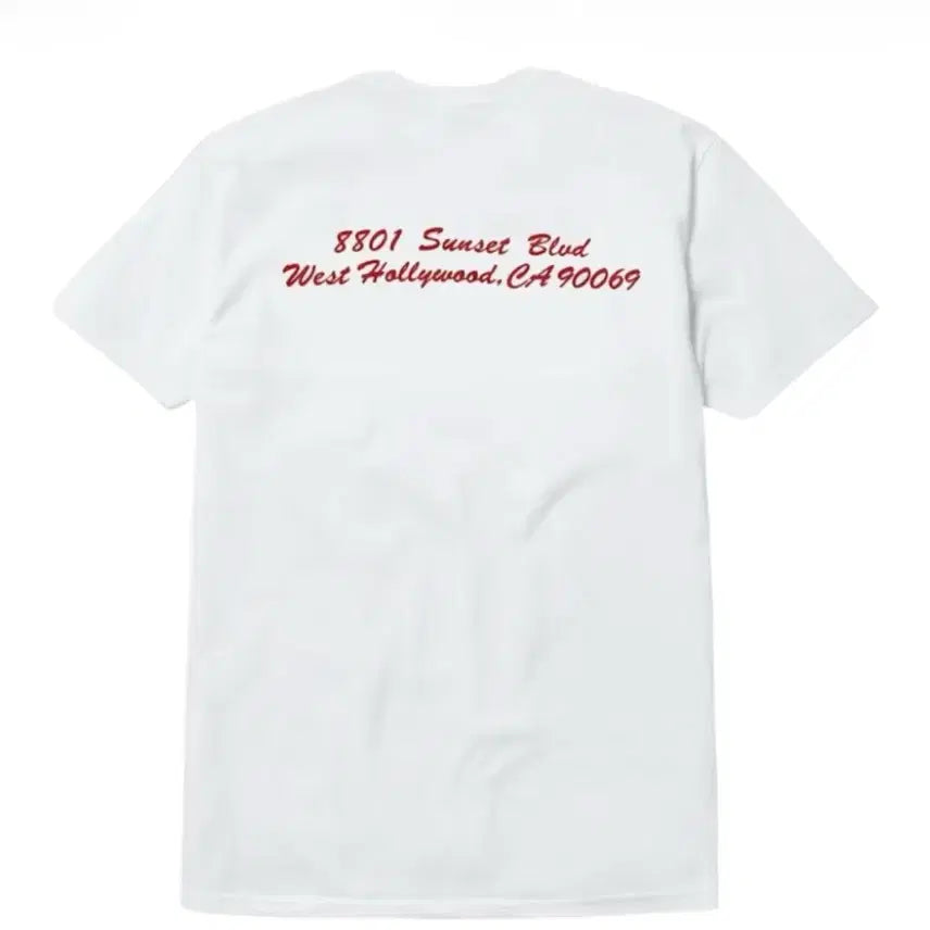 [BUNJANG] Supreme West Hollywood Box Logo T-Shirt / 슈프림 웨스트 할리우드 박스로고 티셔츠 L