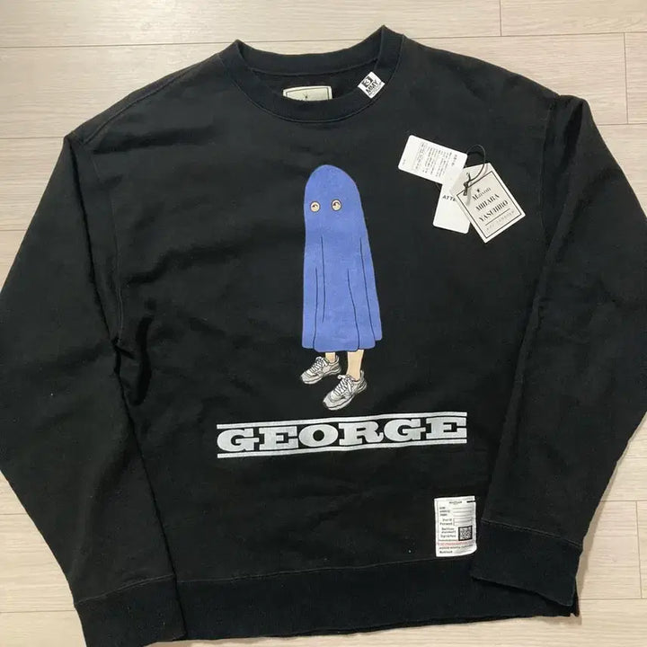 [BUNJANG] Mihara Yasuhiro George Sweatshirt / 미하라 야스히로 죠지 맨투맨 스웻셔츠 팝니다
