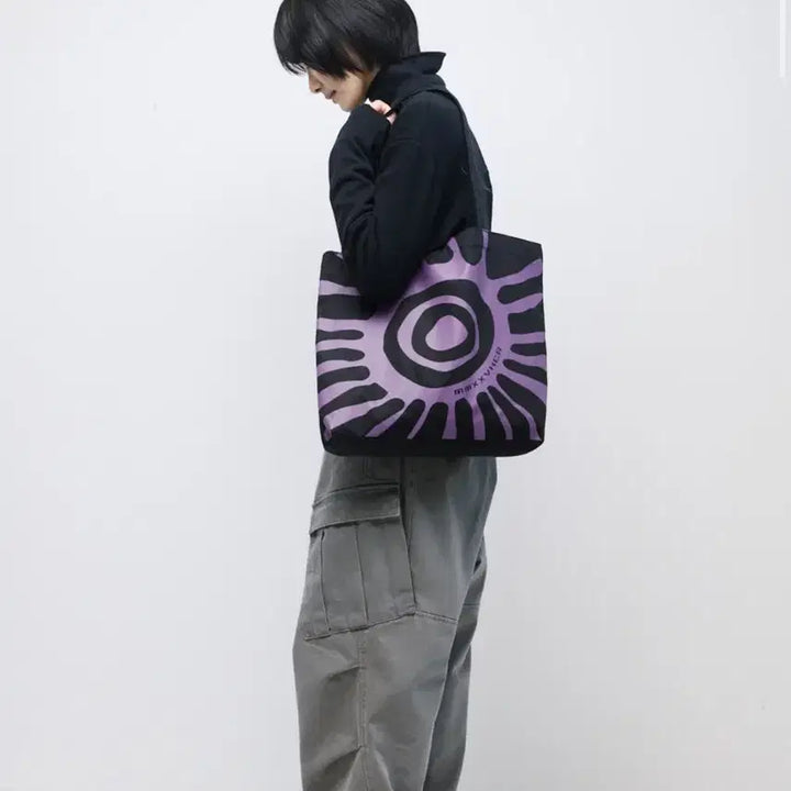 [BUNJANG] Hatching Room Seahorse Bag Eco Bag Black / 해칭룸 해마백 에코백 블랙
