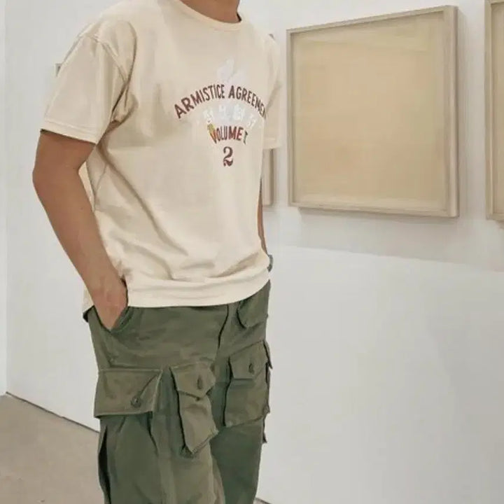 [BUNJANG] Arkis AGREE T-Shirt Short Sleeve T-Shirt / [새상품]아르키스 AGREE TSHIRT 반팔 티셔츠