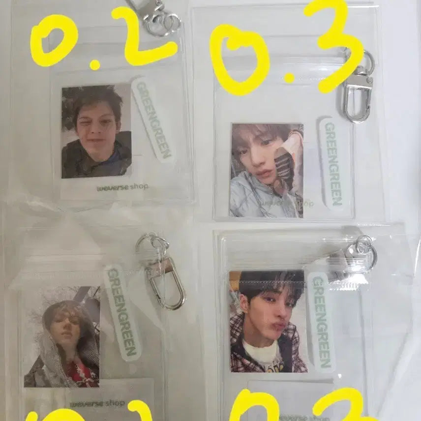 [BUNJANG] VERIVERY GyeHyeon GREEN GREEN Weverse Lucky Draw Keyring / 코르티스 그린그린 위버스 미공포 키링