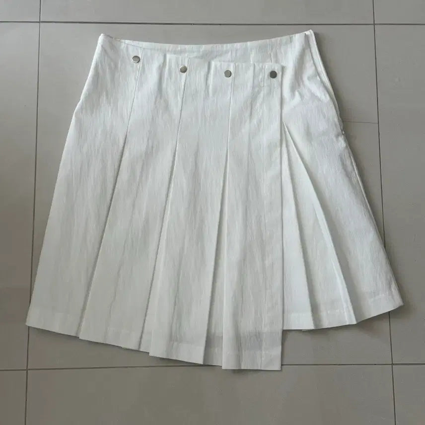 [BUNJANG] Kijun Pleated Wrap Midi Skirt / 기준 Kijun Pleated Wrap Skirt