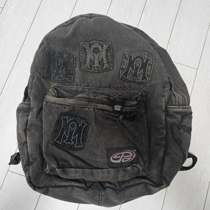 [BUNJANG] MPQ Washed Patch Backpack / MPQ 워시드 패치 백팩