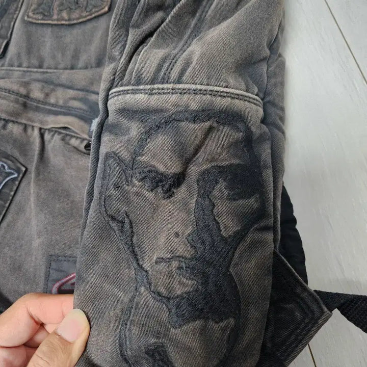 [BUNJANG] MPQ Washed Patch Backpack / MPQ 워시드 패치 백팩