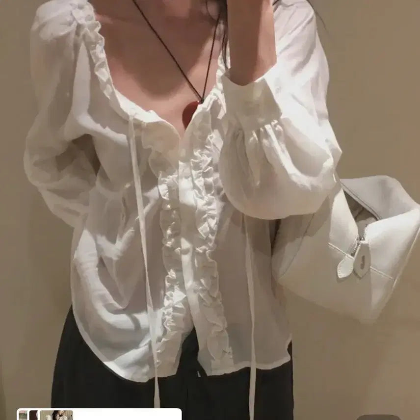 [BUNJANG] Maybe Baby Nonie Blouse / 메이비베이비 Nonie blouse
