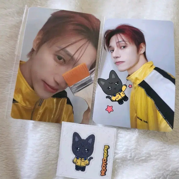 [SOLD OUT] ATEEZ 에이티즈 우영 애니티즈 포카 + 스티커