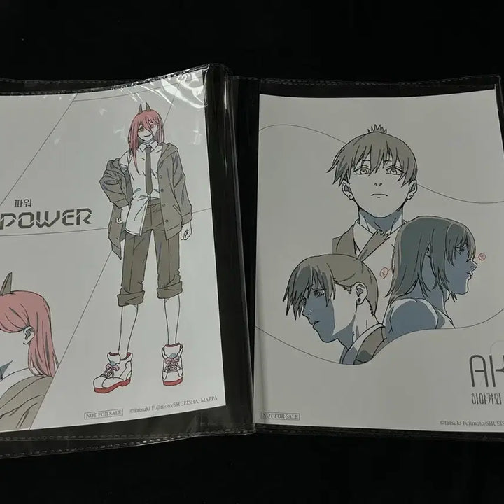 [BUNJANG] Chainsaw Man AK Plaza Pop-up Lucky Draw Poster Bundle / 체인소맨 AK플라자 팝업 특전 파워 아키 포스터 일괄