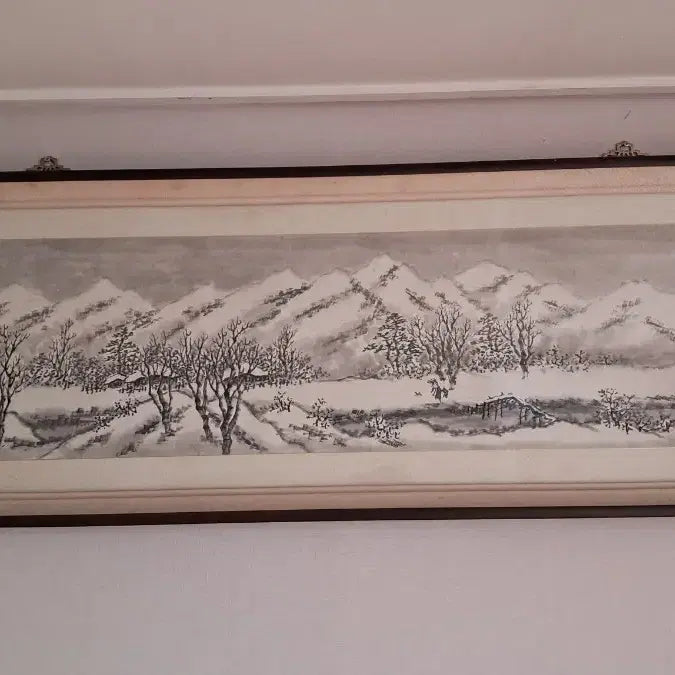 [BUNJANG] Torim Kim Jonghyun Winter Landscape Painting / 토림 김종현 겨울 산수화