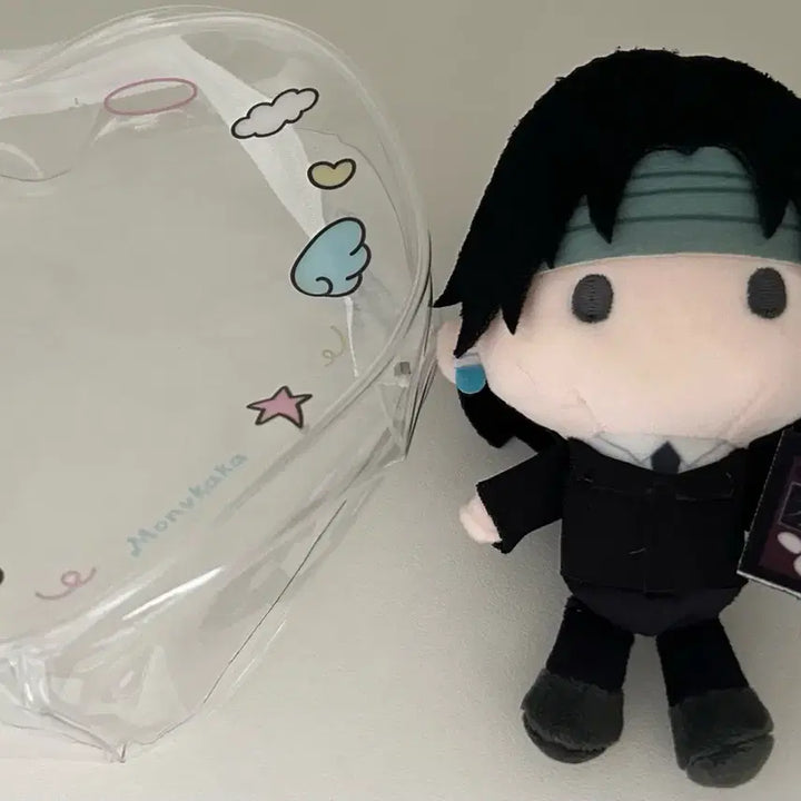 [BUNJANG] Hunter x Hunter Chrollo Lucilfer Shanghai Pop-Up Exclusive Doll &amp; Pouch Set / 헌터헌터 상하이 중국 팝업 한정 클로로 인형&amp;파우치