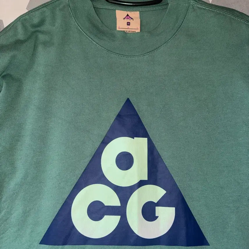 [BUNJANG] Nike ACG Long Sleeve T-Shirt Green / 나이키 ACG 긴팔 티셔츠 그린