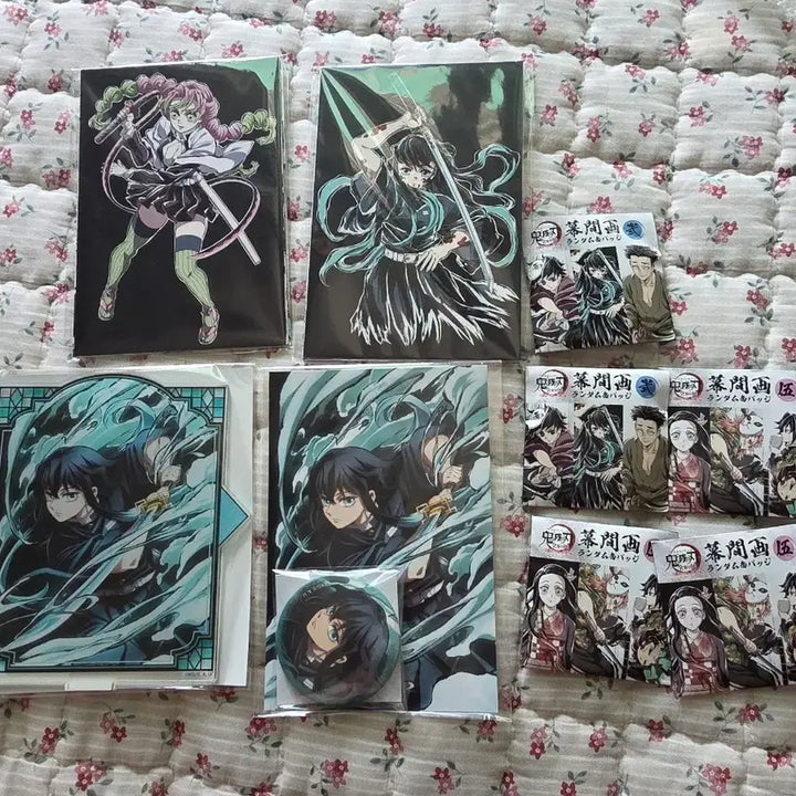 [BUNJANG] Demon Slayer Muichiro Tokito Acrylic Stand &amp; Postcard Set / 귀멸의 칼날 전집중전 막간화 엽서 무이치로 아크릴 일괄 양도합니다
