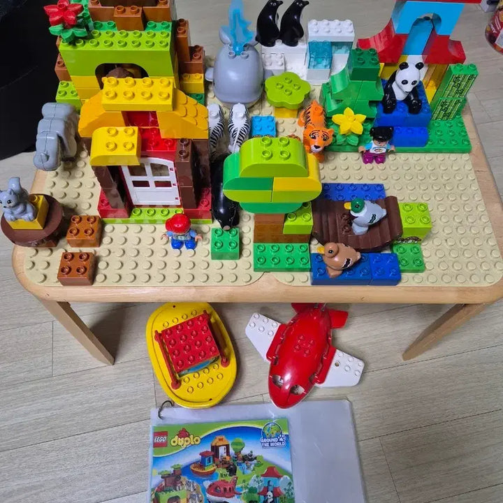 [BUNJANG] LEGO DUPLO World Animals 10805 Set with Manual / 레고 듀플로 세계의동물탐험 10805세트+설명서
