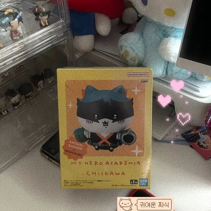 [BUNJANG] My Hero Academia Bakugo x Chiikawa Collaboration Figure (Sealed) / [미개봉] 나의 히어로 아카데미아 바쿠고x치이카와 피규어