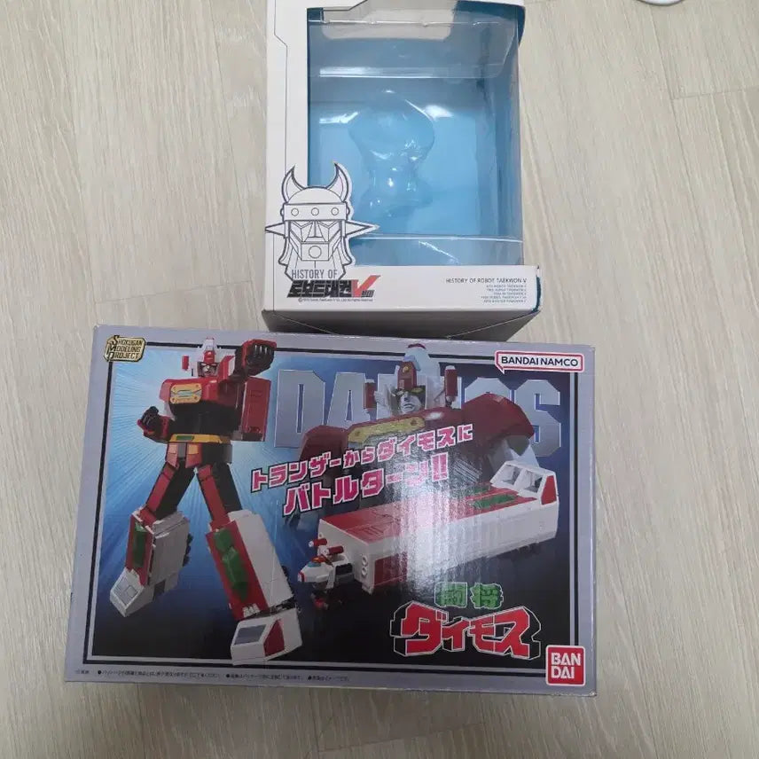 [BUNJANG] Taekwon V + Daimos Plastic Model Kit Set / 태권브이+투장 다이모스 프라모델 세트 일괄!!!