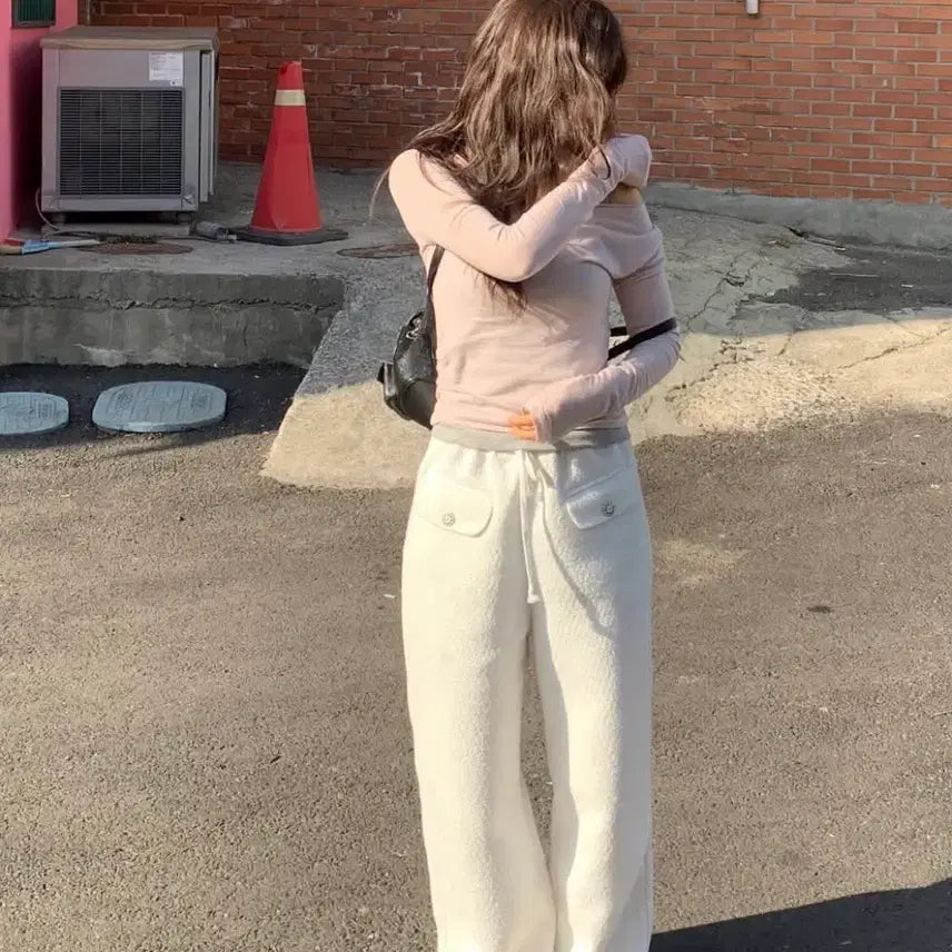 [BUNJANG] Shop Morro Tweed Jogger Pants S / 샵모로 트위드 조거팬츠 S