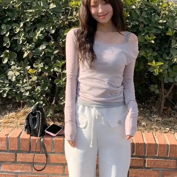 [BUNJANG] Shop Morro Tweed Jogger Pants S / 샵모로 트위드 조거팬츠 S