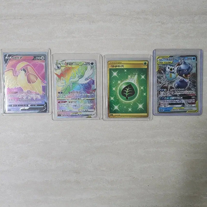 [BUNJANG] Pokemon Cards (4 Cards) / 포켓몬카드 4장