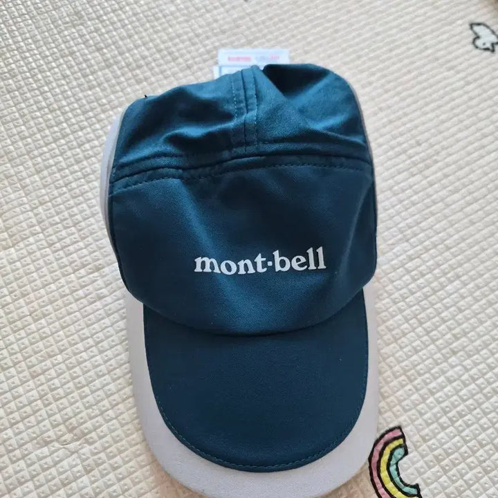 [BUNJANG] Montbell Navy &amp; Gray Color Block Ball Cap (New) / 몽벨 mont-bell 볼캡 모자 (새상품)