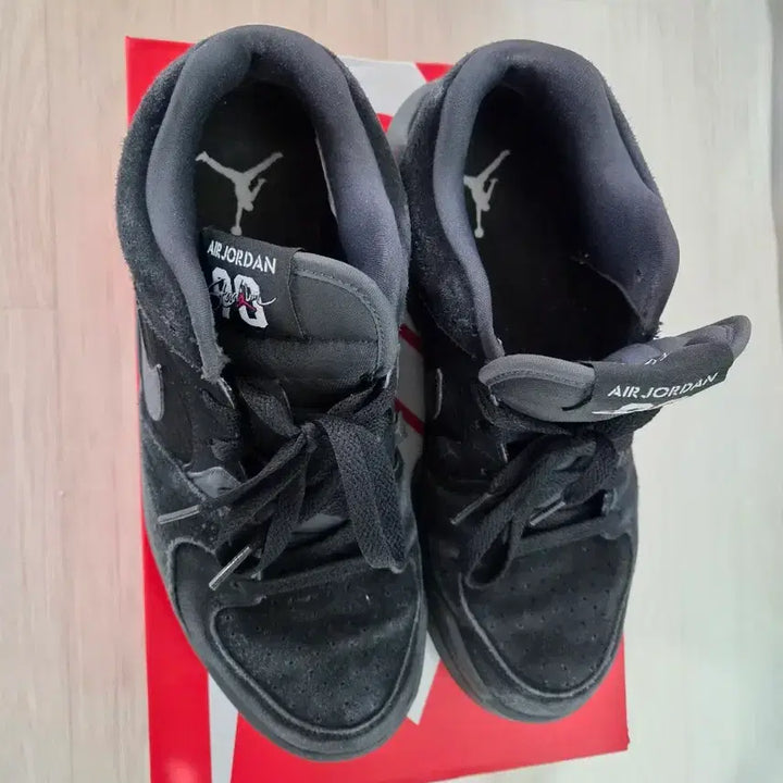 [BUNJANG] Nike Air Jordan Black Suede Sneakers / 나이키 에어조던 블랙 스니커즈