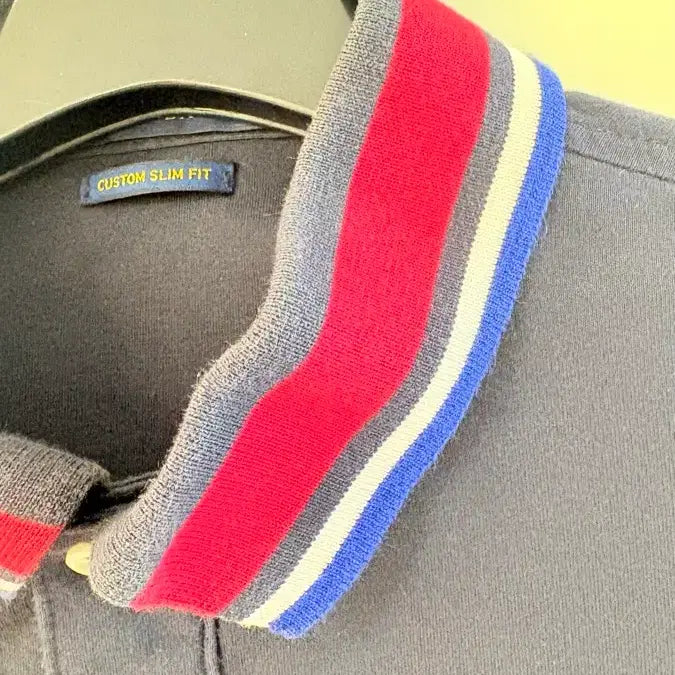 [BUNJANG] Polo Ralph Lauren Navy Long Sleeve Collared Shirt Custom Slim Fit / 폴로 랄프로렌의 네이비 색상 긴팔 카라티예요